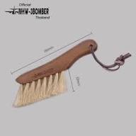 Knife Brush 130mm*33mm-white-walnut+horse hair