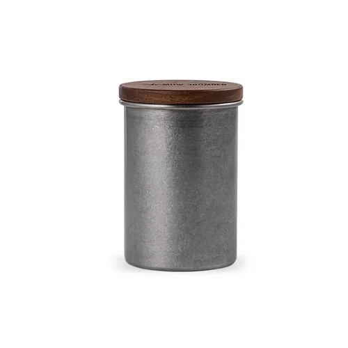 Stainless Steel Sealed Canister 500ml-silver spot