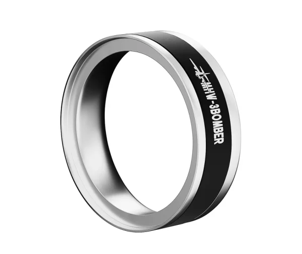 Yu Series Magnetic Dosing RingBlack-58.35mm