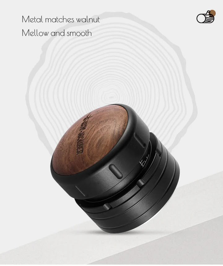Memory Series Slow Rebound Tamper 58.35mm-black-thread