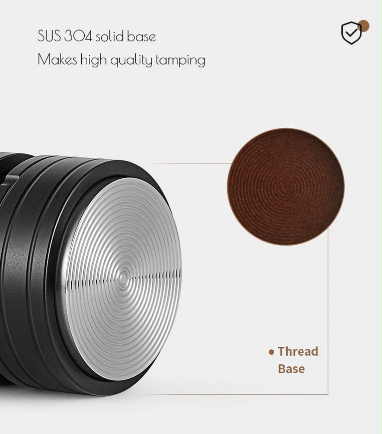 Memory Series Slow Rebound Tamper 58.35mm-black-thread - Image 3